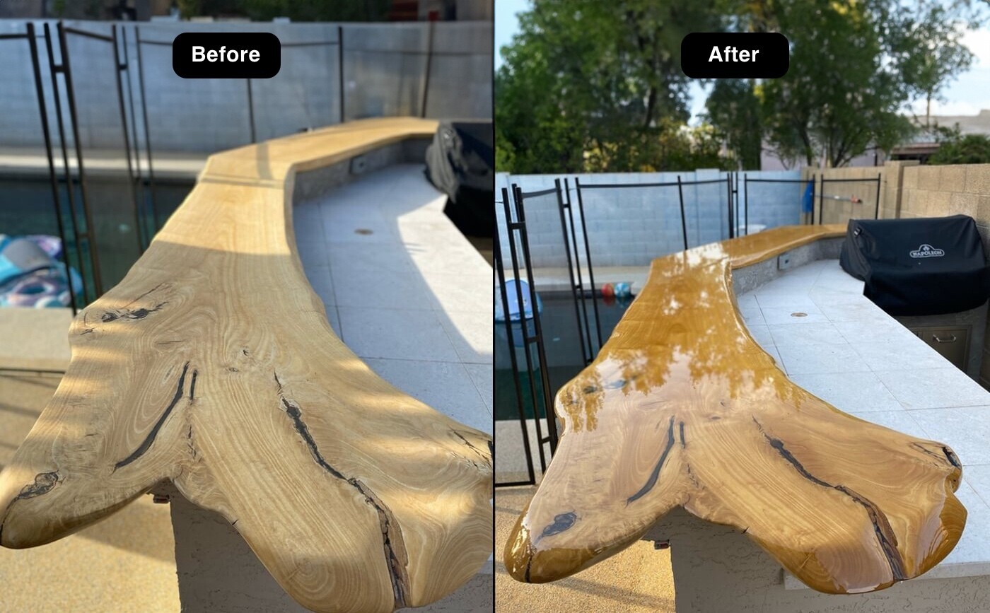 Epoxy Resin Primaloc | Table Top Epoxy | Bar Top & Countertop Epoxy 3 Gallon Kit