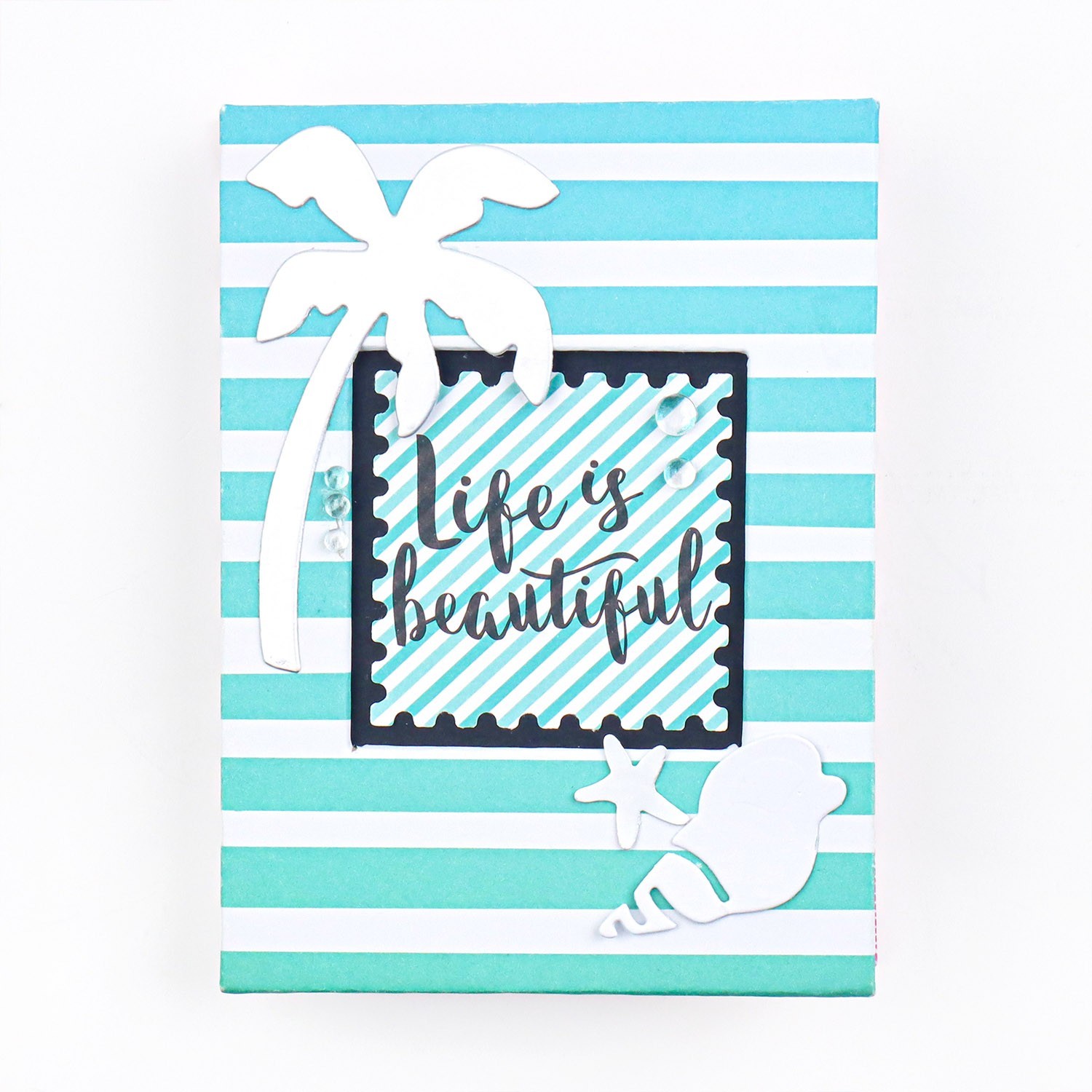 2.5″inch Post Stamp Shape Paper Craft Lever Punch Scrapbooking Cards Arts NEW