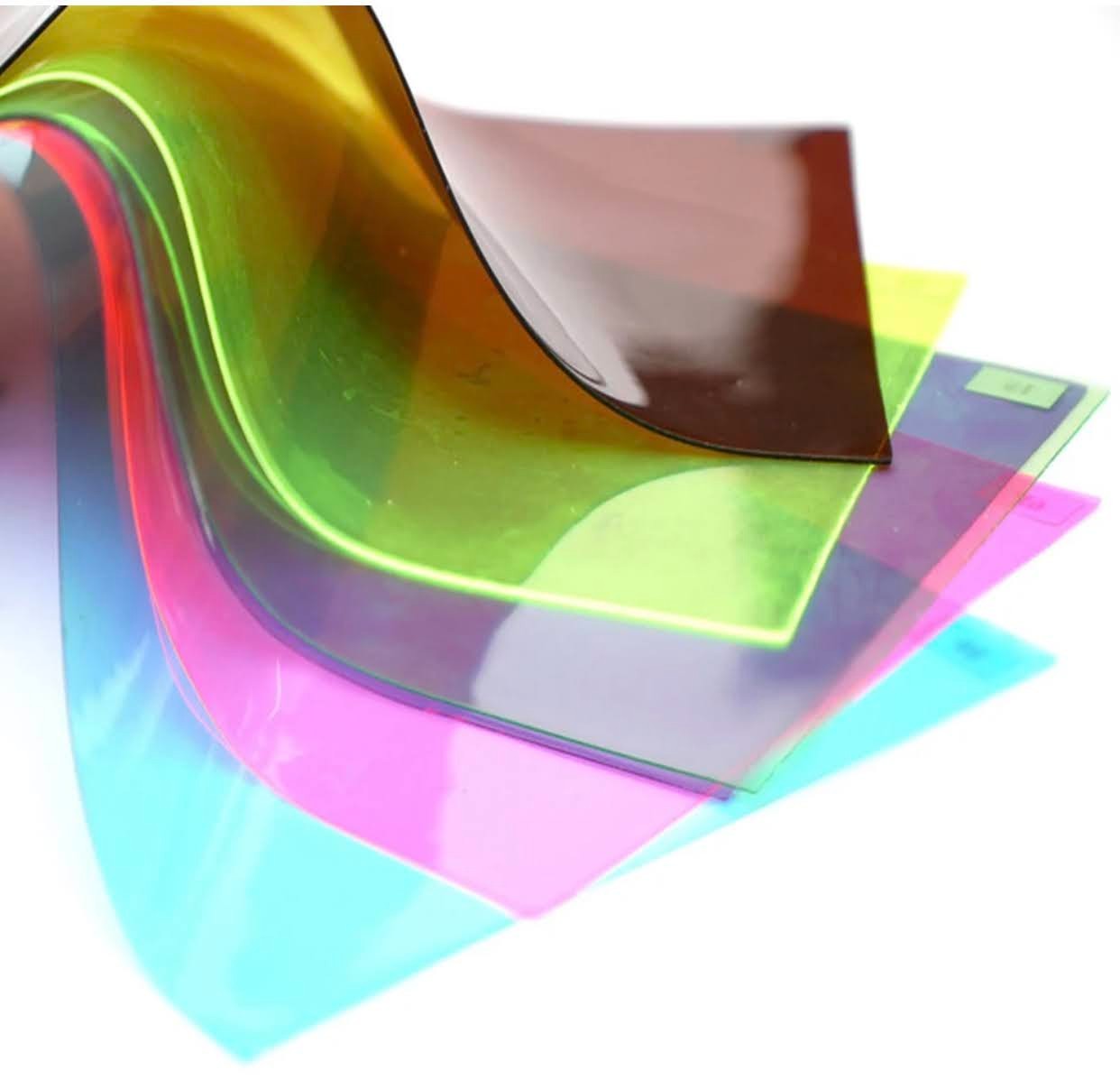 PVC Clear Plastic Tinted 0.5mm (20 gauge)Polyvinyl Transparent Multiple Uses 48″