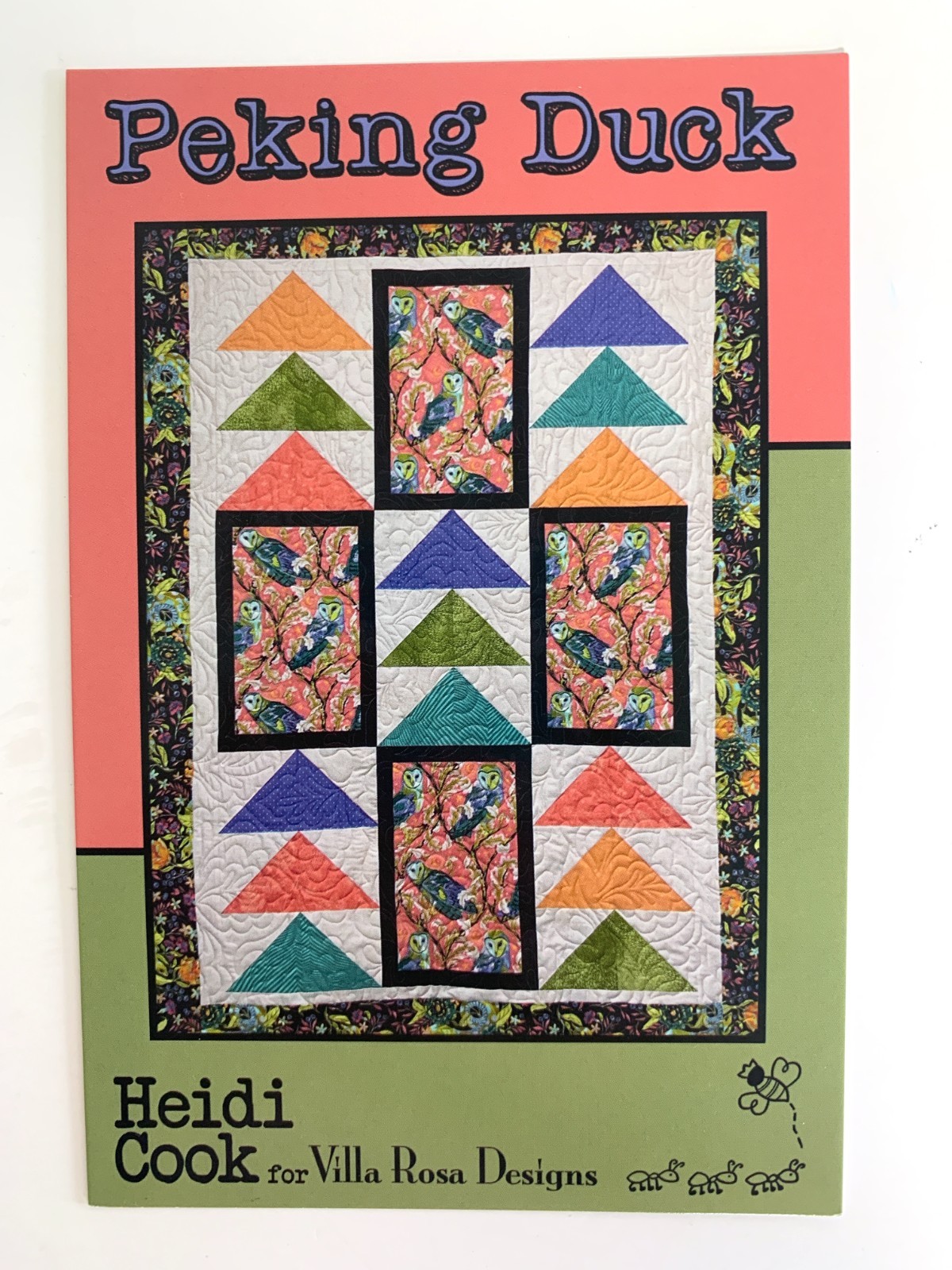 Lot of 7 Villa Rosa Designs Quilt Pattern Cards