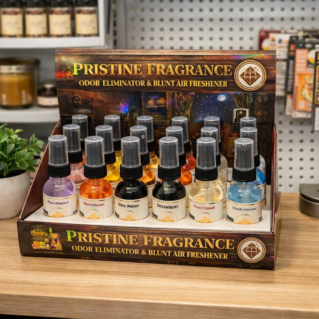 Odor Eliminator & Blunt Spray Concentrated No alcohol. 30ml. Free 2nd Bottle