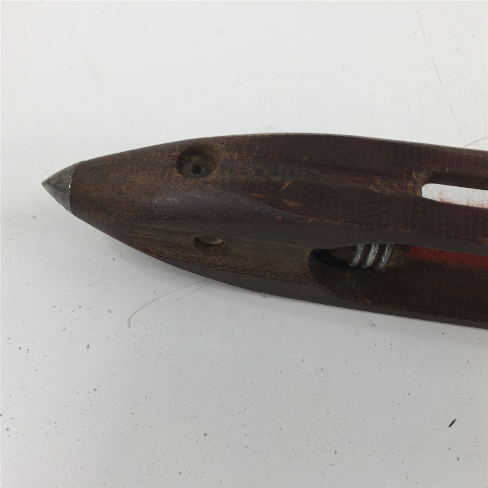 Antique Wooden Loom Weaving Fly Shuttle 16″ x 2″ – 1 Unit