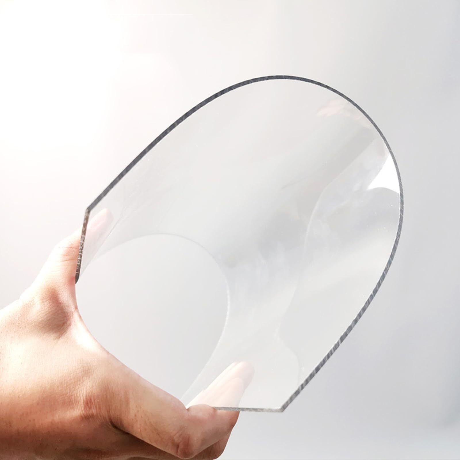 Clear Polycarbonate Sheet Cut To Size Plastic 2mm 3mm 4mm 5mm，Various sizes