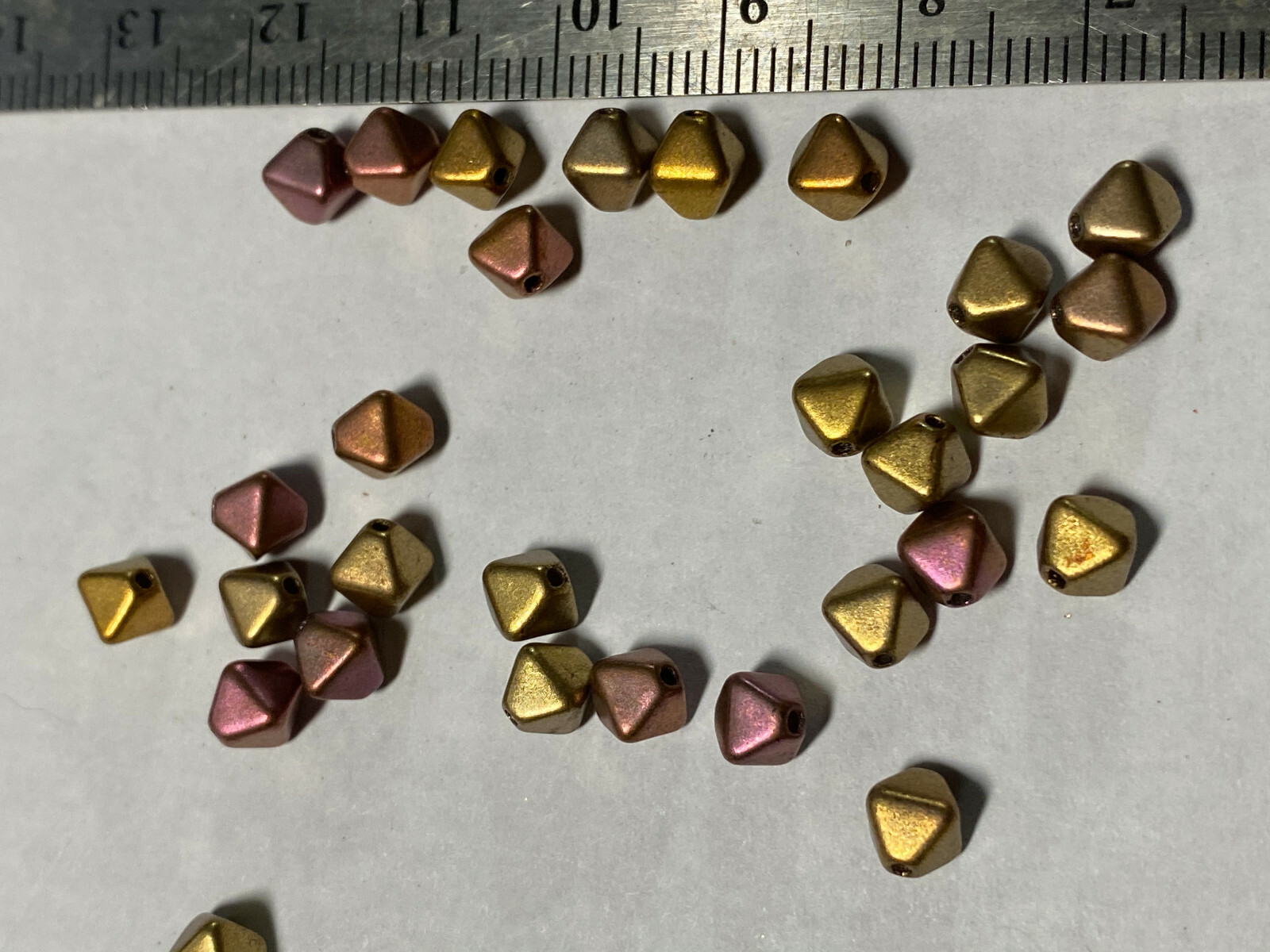 Czech Triangle Cubes Bicone Oval Tube Beads ***UPICK*** Czech Pressed Beads