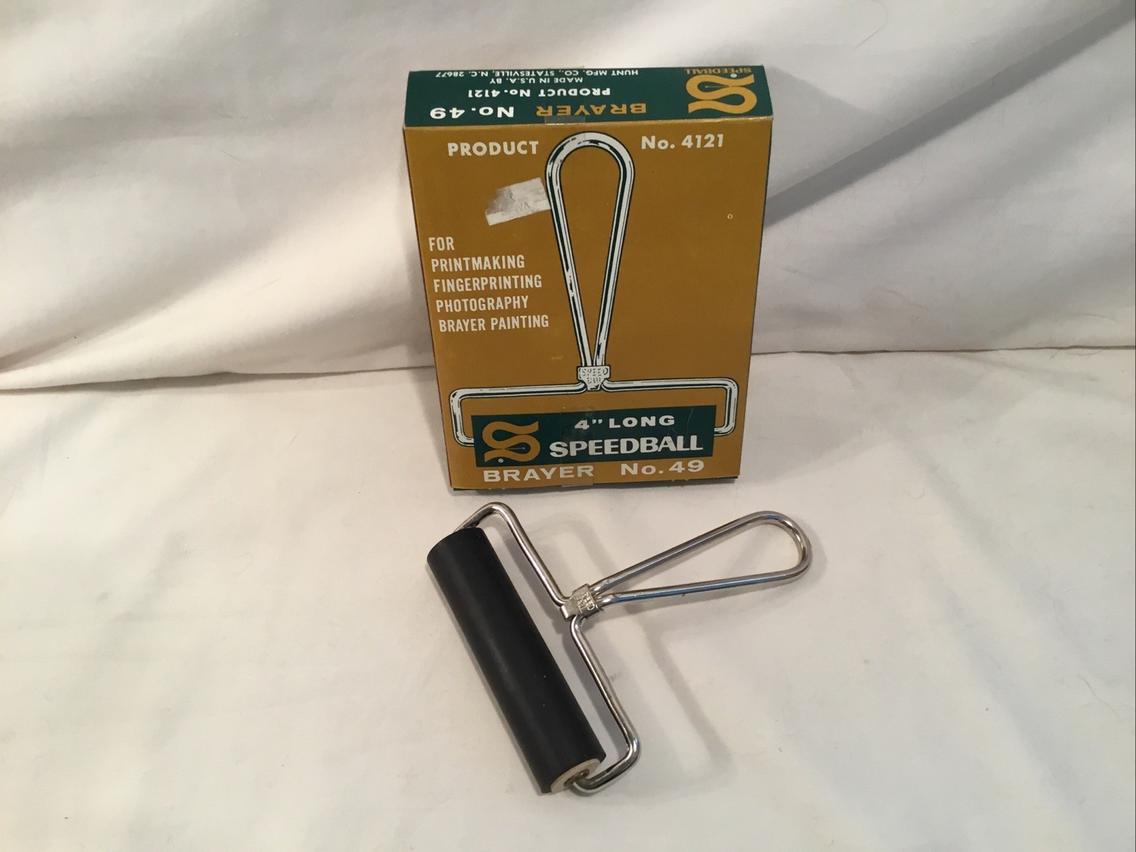 Speedball Brayer No. 49 4″ Block Printing Roller MPN 4121 Art Tool