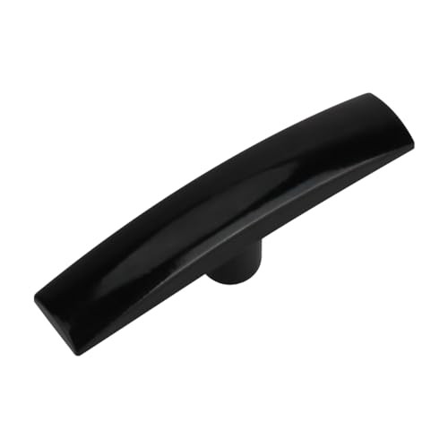 Black Aluminum RV T Handle Dump Waste Valve Handle Replacement | Universal