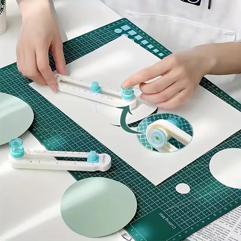 Circle Cutter, Round Cutting Cutter Cards Cutters Circular Paper Cutter Trimmer
