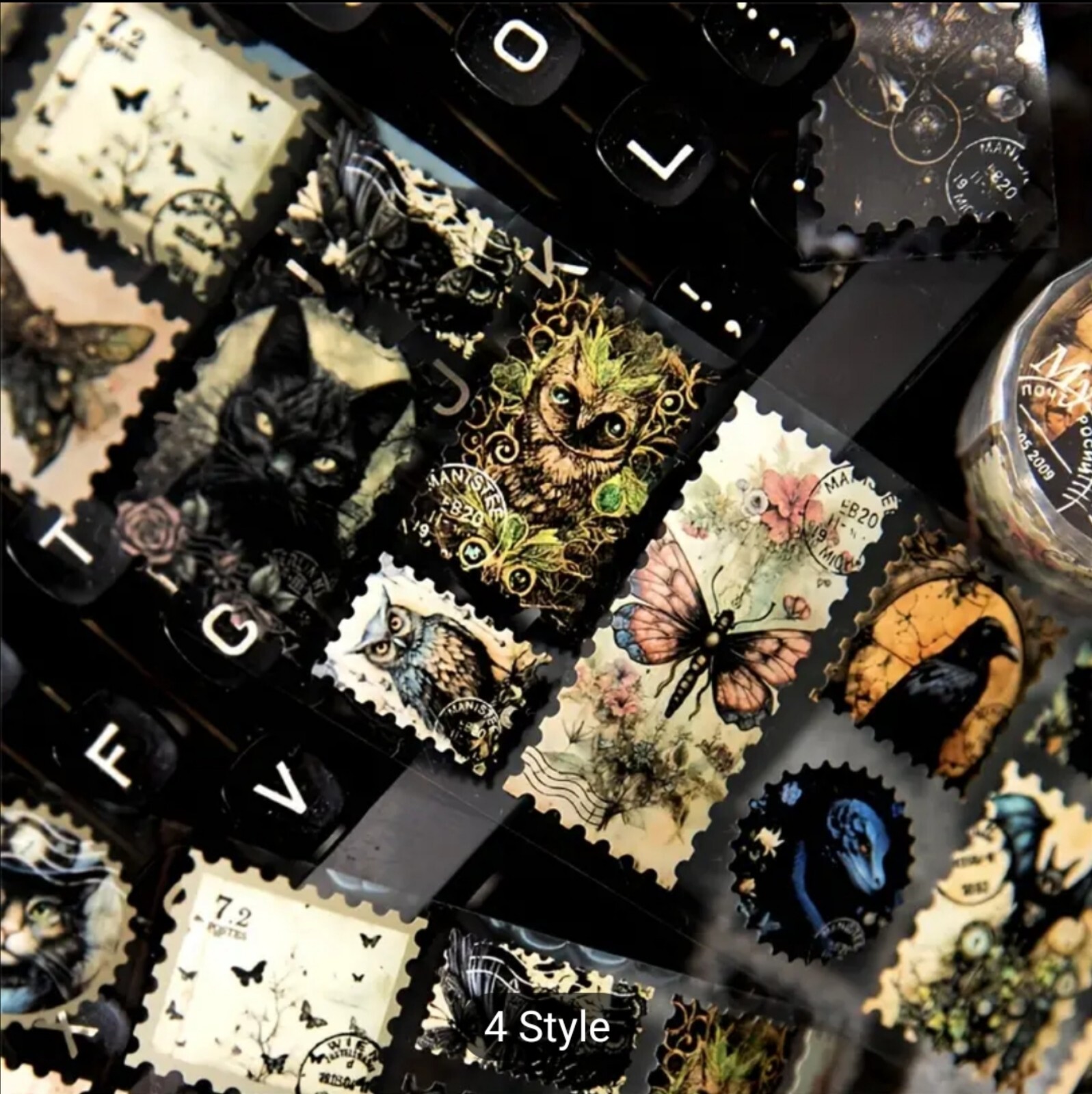 Gorgeous Assorted Themes 10-12 PC Sheets Shiny Stamp Stickers Scrapbooking