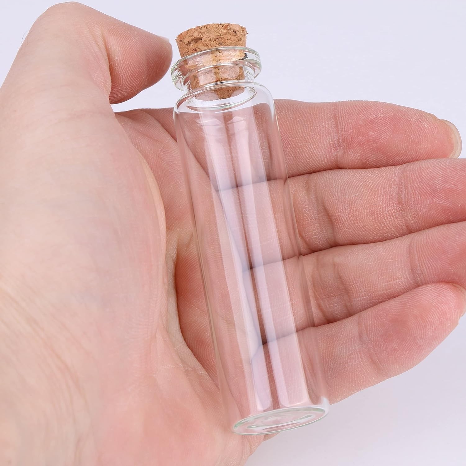 Small Glass Bottles with Cork Stoppers 20ml