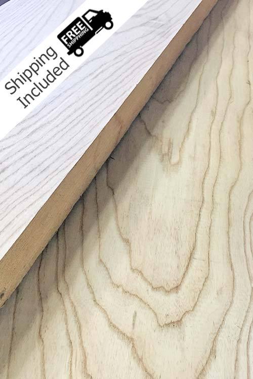 1/8″, 1/4″, 1/2″ & 3/4″ S4S Alder Dimensional Lumber