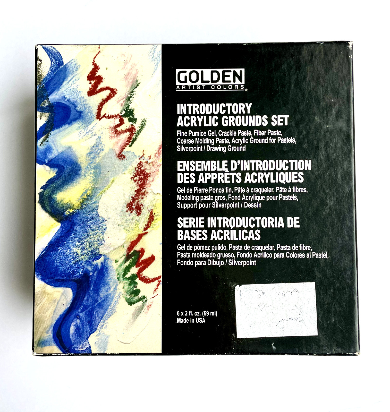 NEW Golden Artist Colors Introductory Acrylic Grounds Unopened In Box