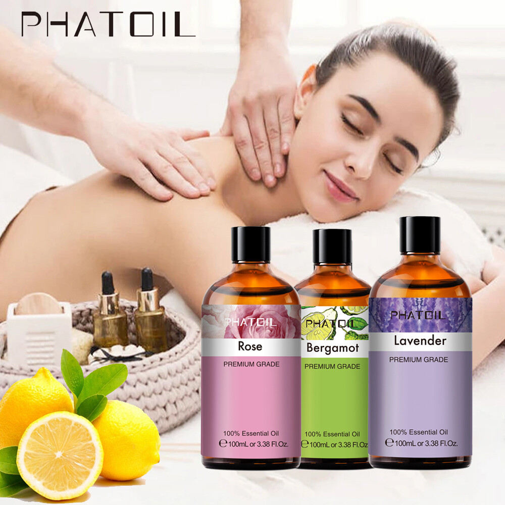 100ml Essential Oil Pure & Natural Aromatherapy Diffuser Body Oils Lavender Oil