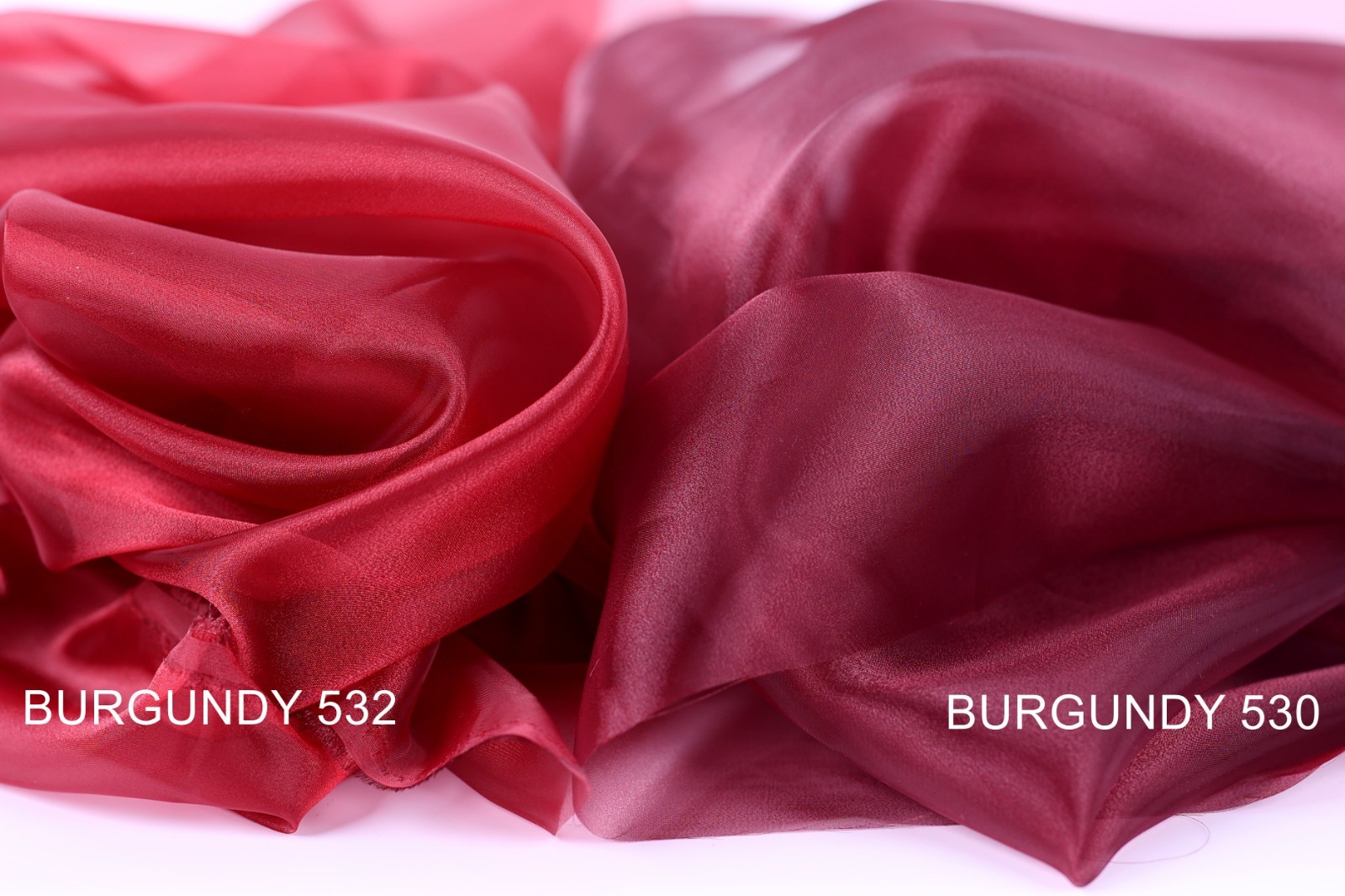 47 colors Crystal Sheer Organza Fabric By the Yard for Wedding, Costumes, Decor