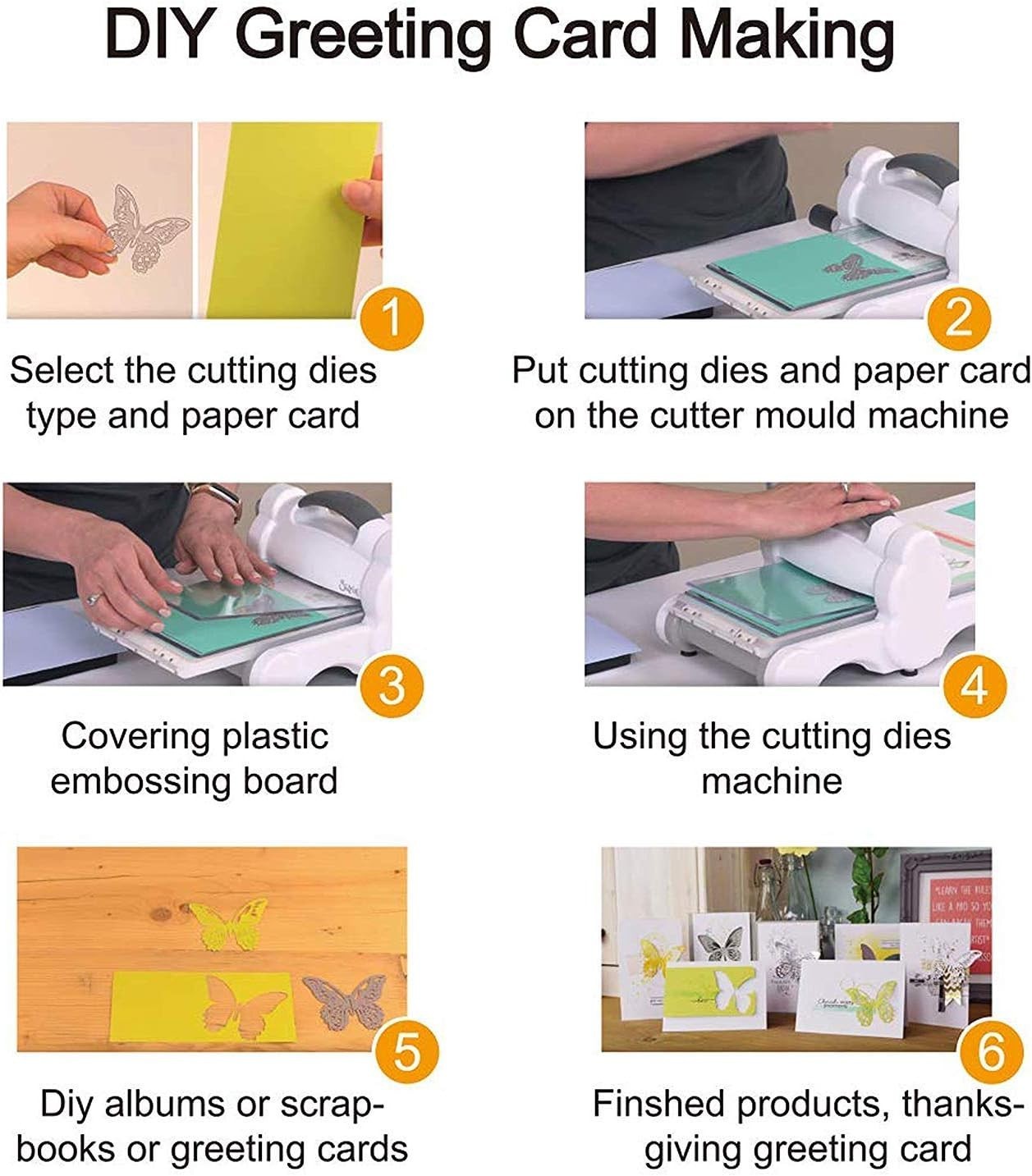 7-Piece Carbon Steel Metal Cutting Dies for Elegant Scrapbooking & Card Making
