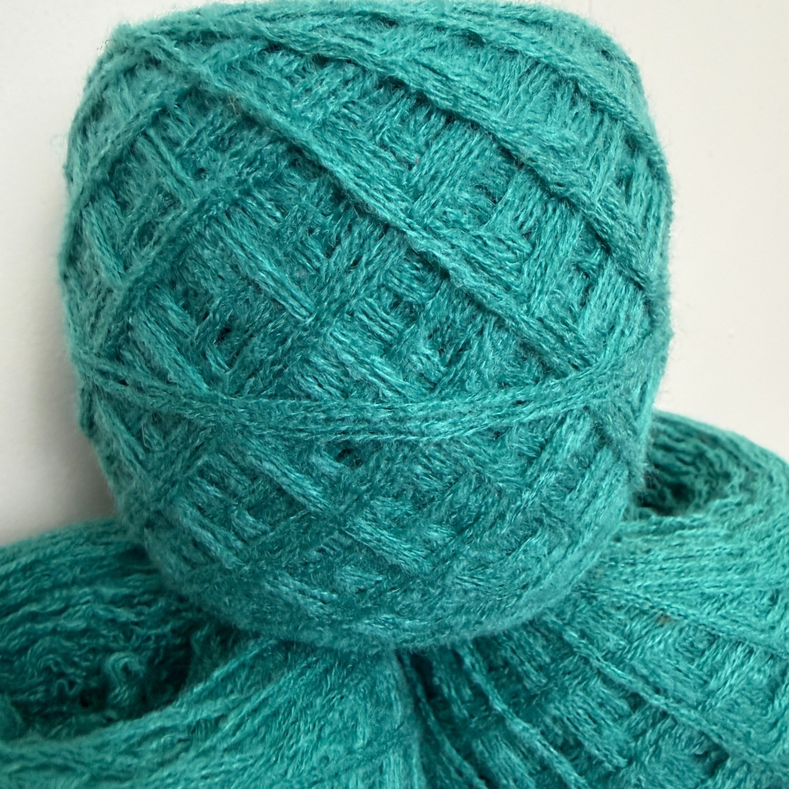 Reclaimed Acrylic Blend DK Yarn 911 Yds Teal Green 398g (6 Cakes)