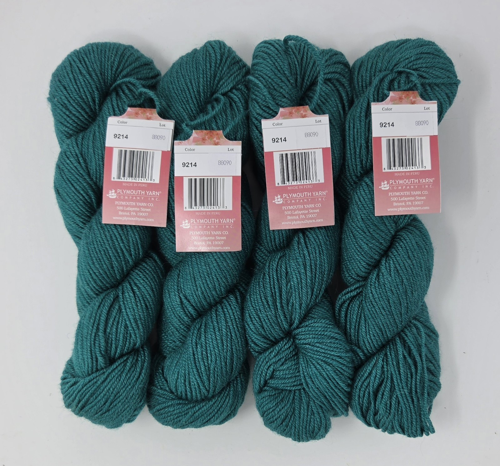 Bristol Yarn Gallery ASHTON (Lot of 4) Alpaca Wool Silk Blend Color #9214 DISC