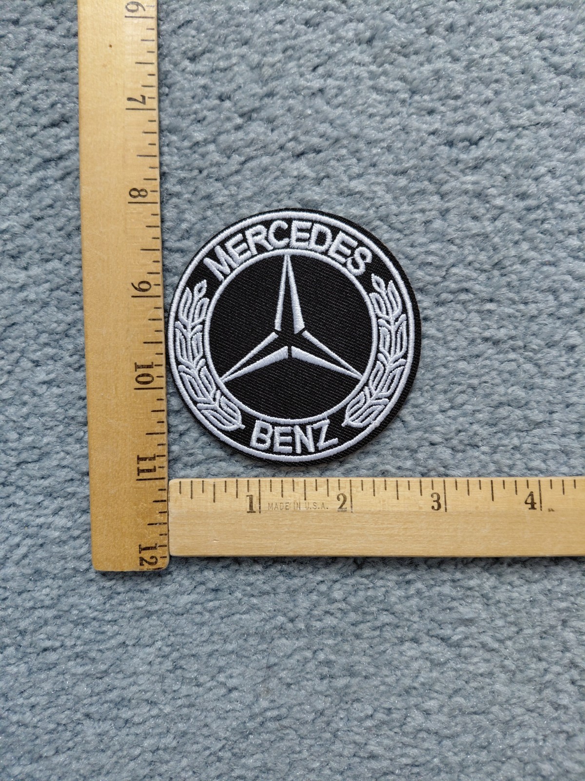 1 MERCEDES- BENZ CAR AUTO IRON ON PATCH free shipping