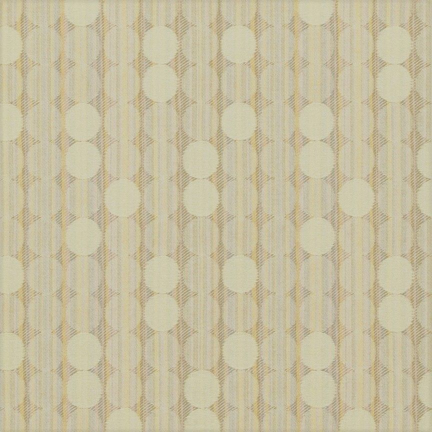 Maharam Textiles Coin Nickel beige natural Modern Circles Upholstery Fabric