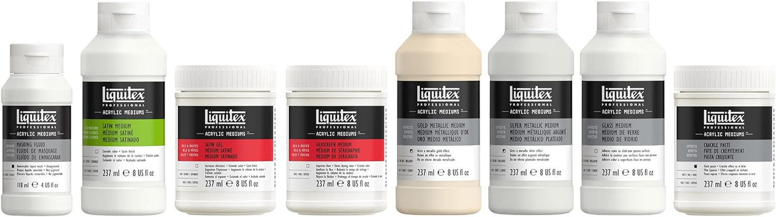 Professional Effects Medium, 237Ml (8-Oz), Glass Medium