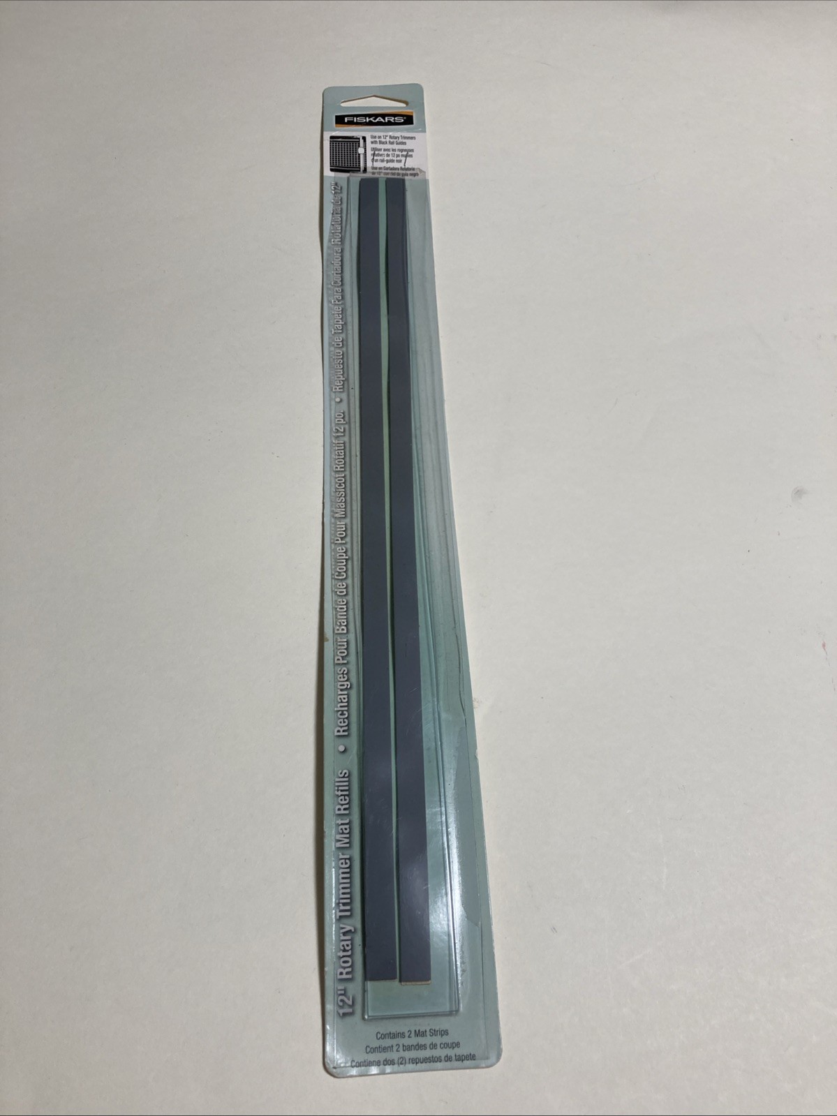 2 PACK Fiskars 12″ Rotary Trimmer Mat Refills 9591, Brand New Old stock