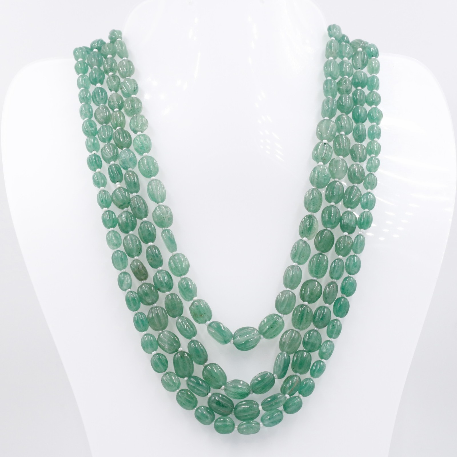 Aventurine Quartz Beaded Necklace