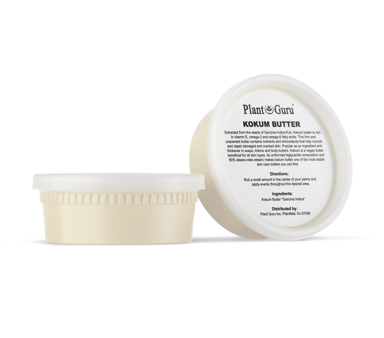 8 oz. Butters 100% Pure Raw Natural Organic For Skin Face Body Hair
