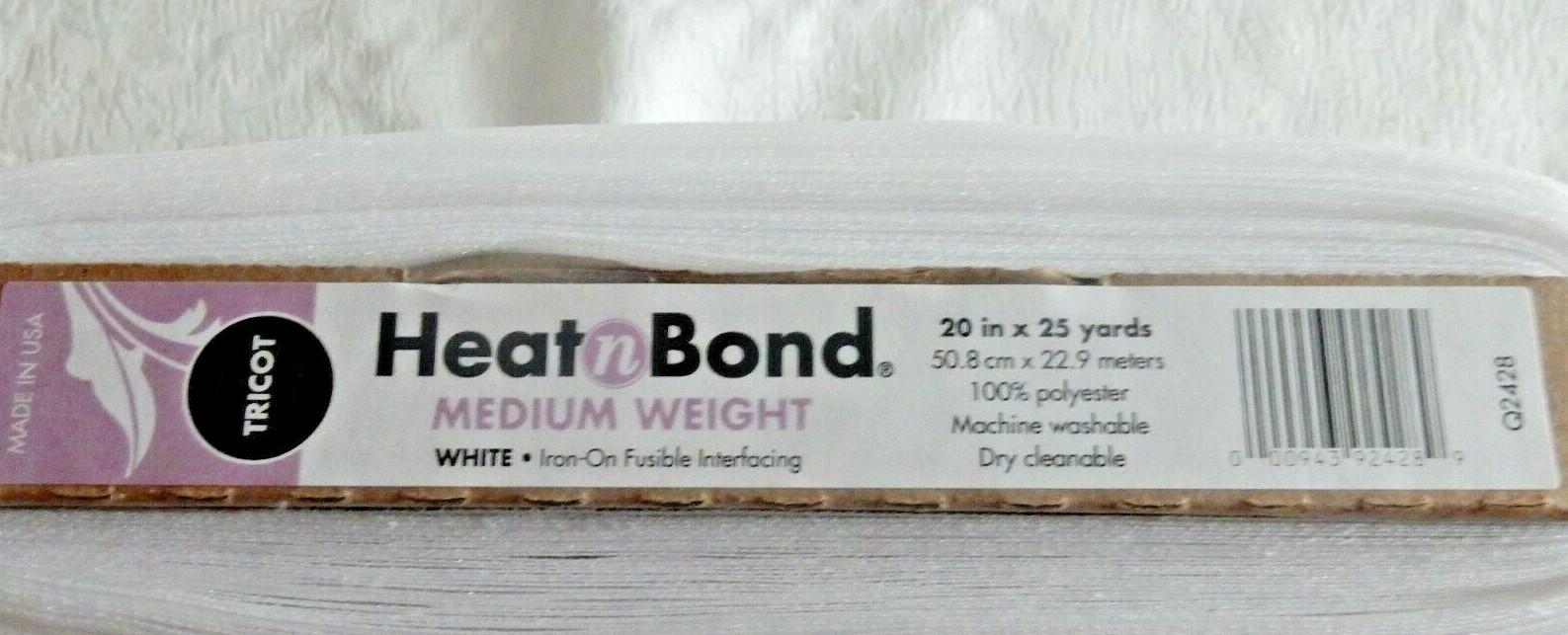 Heat-N-Bond Med Wt Fusible Interfacing & Underlining Tape Format 20 In wide