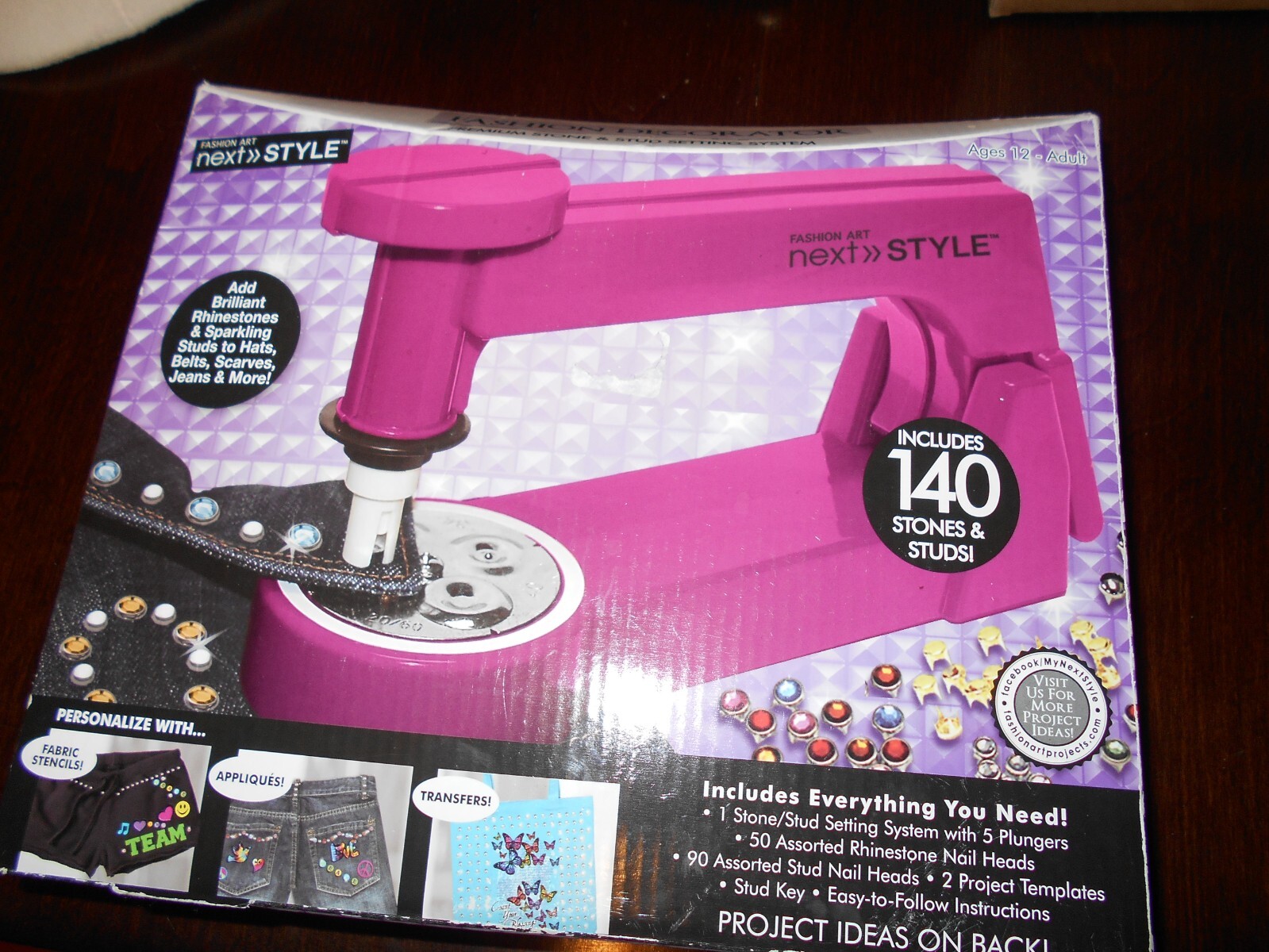 FASHION DECORATOR Premium Stone & Stud Setting System New in Box