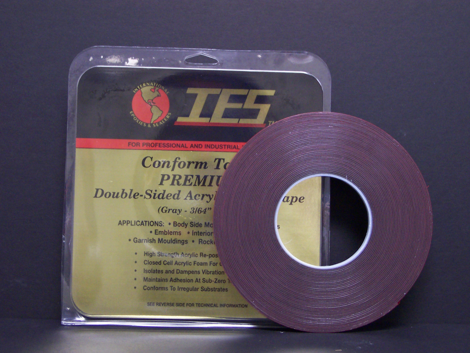 IES-70890 1 Inch x 54 Feet Double Sided Acrylic Foam Tape