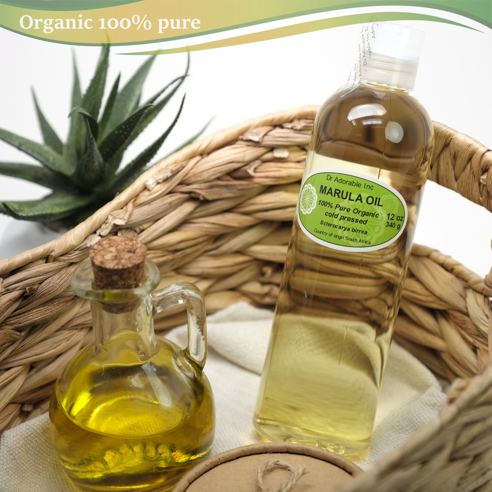 MARULA CARRIER OIL BY DR.ADORABLE 100% PURE ORGANIC COLD PRESSED Free Shipping