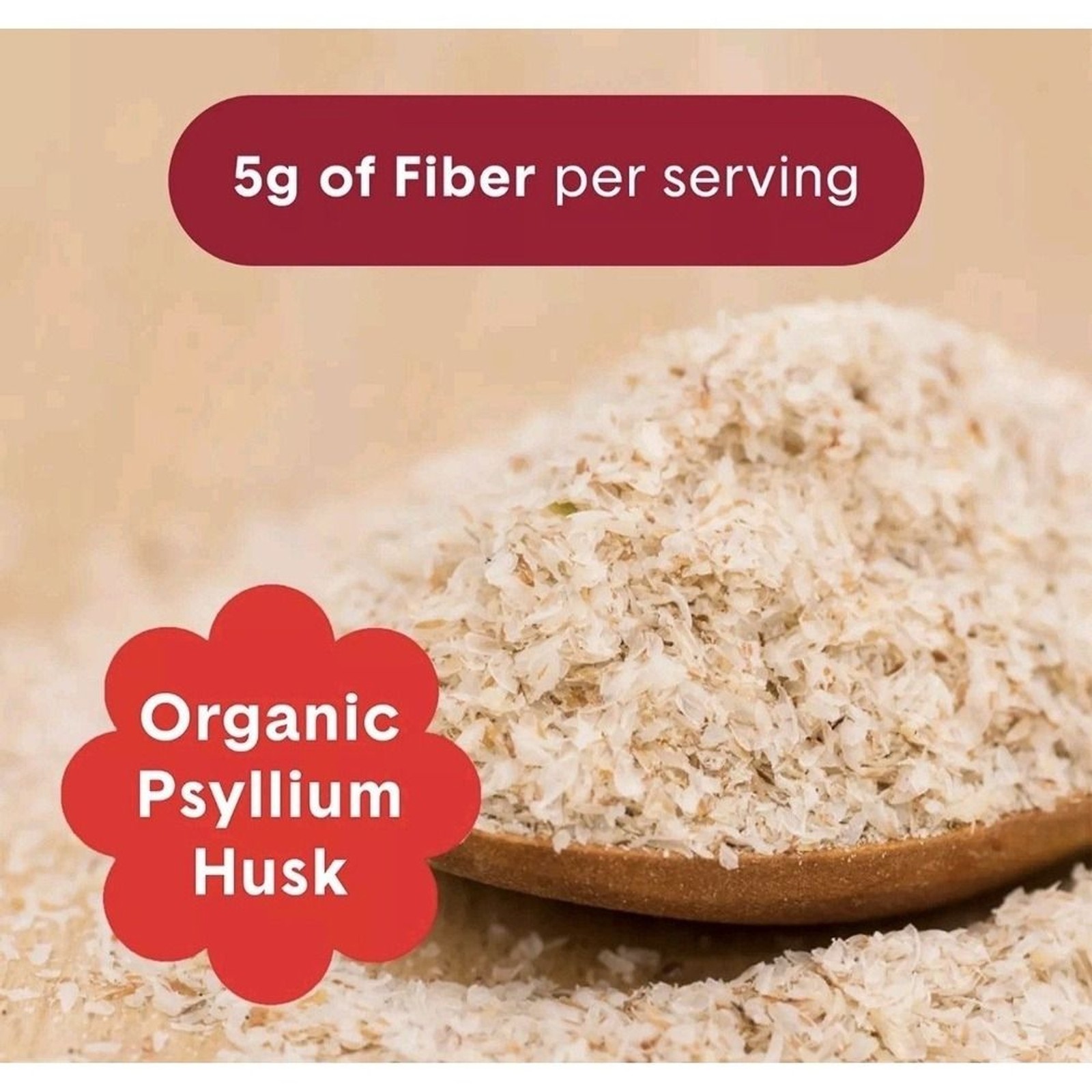 Organic Psyllium Husk Fiber Supplement, gluten-free Bellway Prebiotic Fiber 36oz
