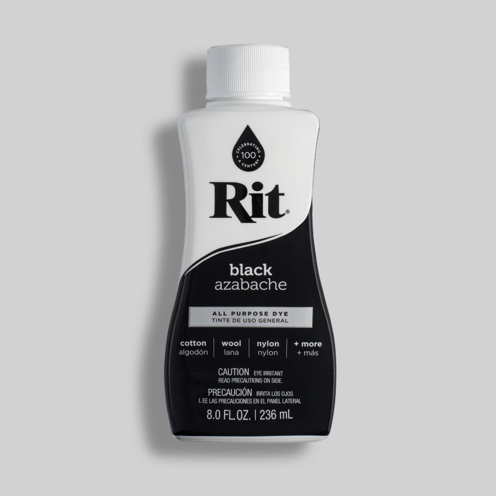 (2 pack) Rit, All Purpose Liquid Dye, Black, 8 fl oz Free Expedited Shipping