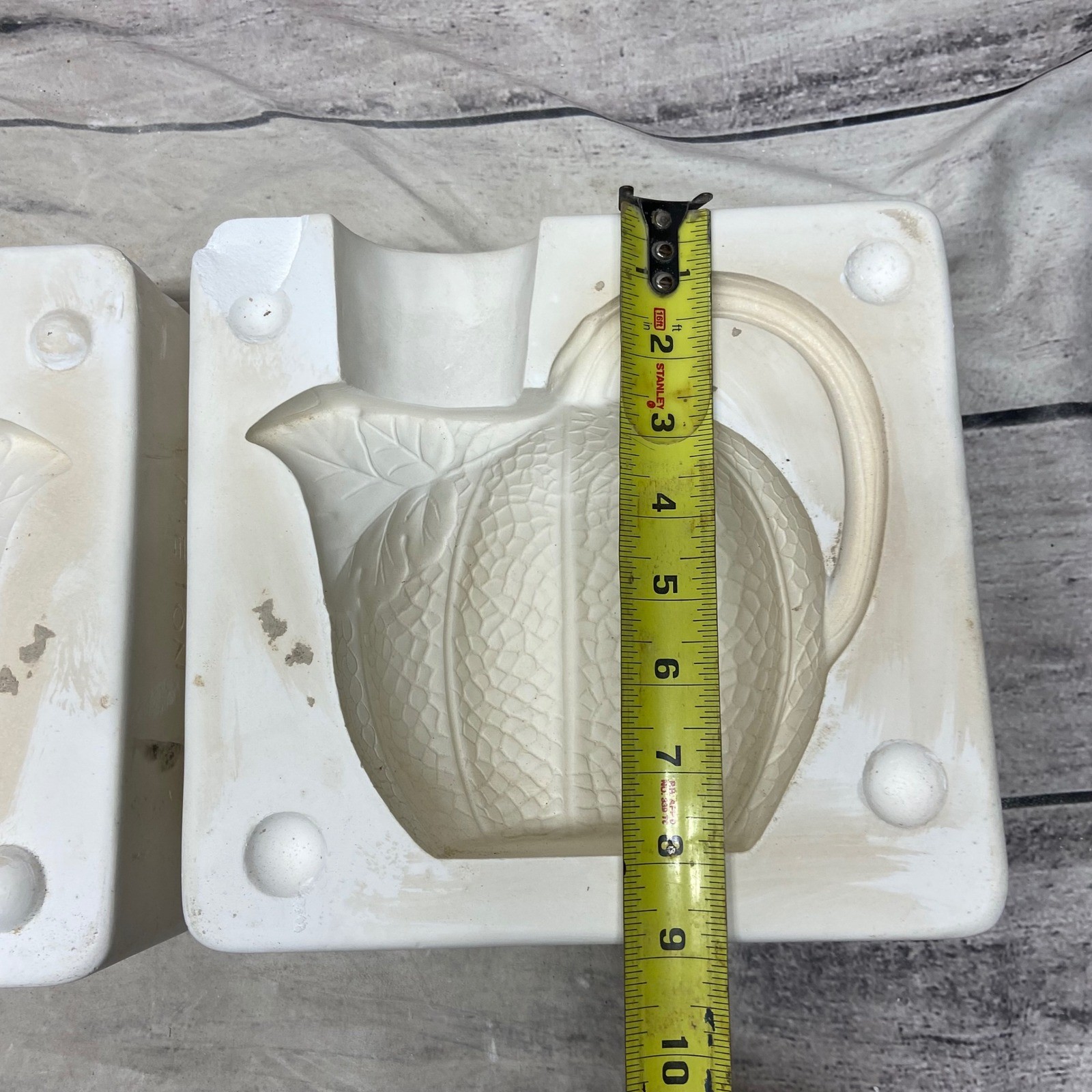 Macky Molds 5025 Melon Teapot Ceramic Slip Casting Mold Vintage