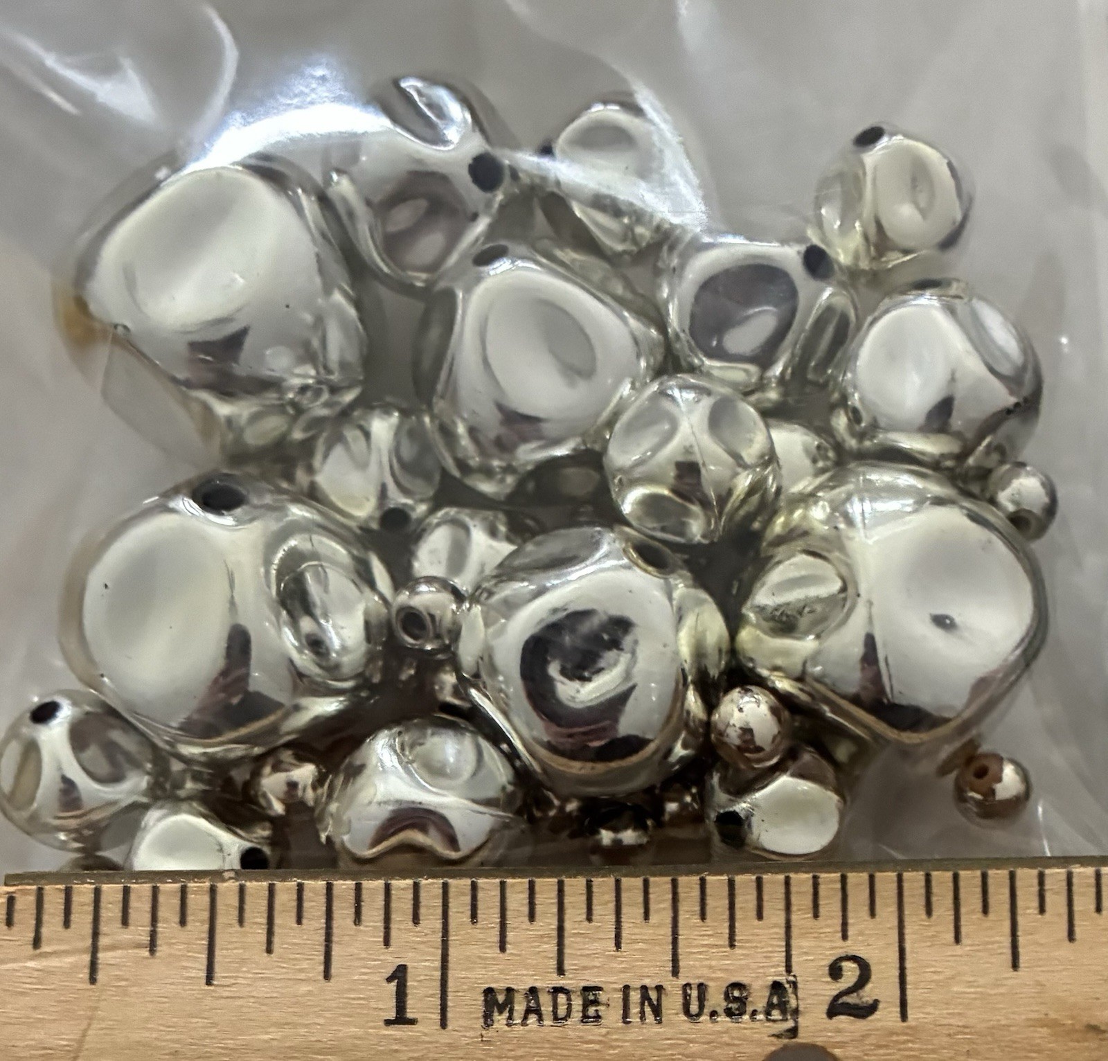 Craft Beads Lot Mixed Materials Salvage Jewelry Making Assorted VTG To Modern