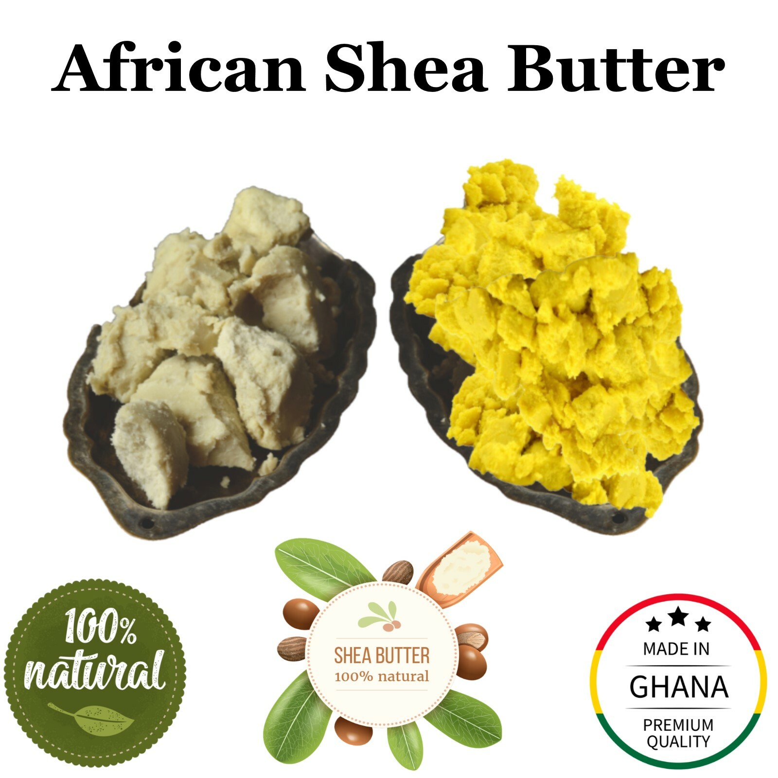 African Shea Butter 100% Raw Unrefined Natural Organic Grade A Wholesale Ghana