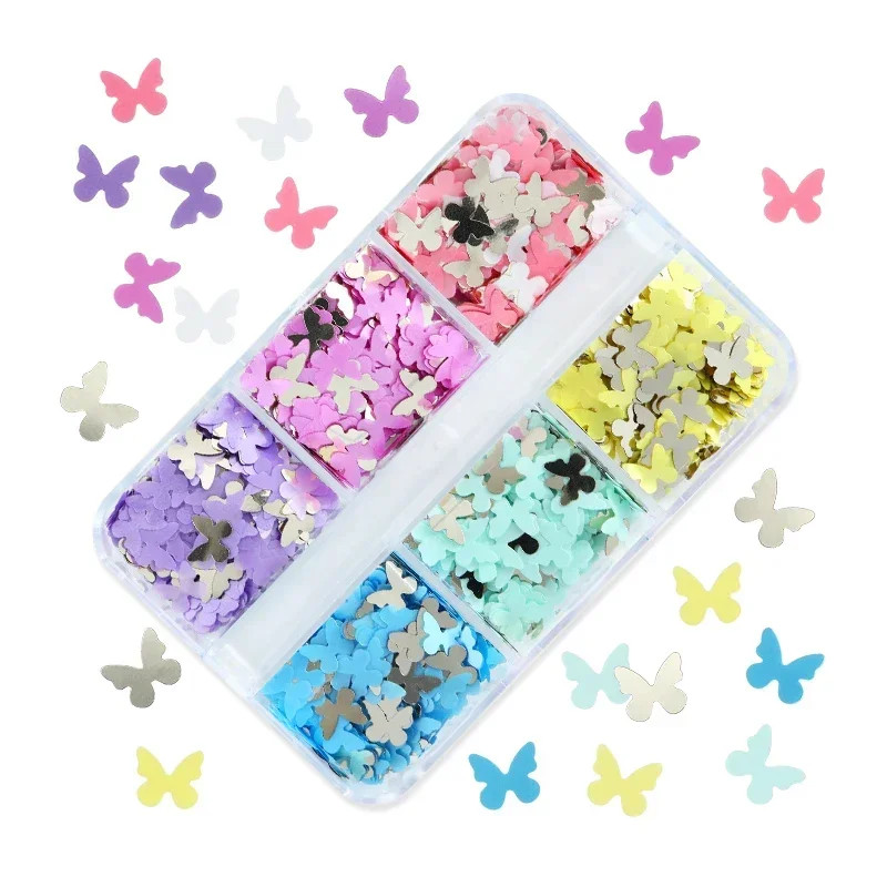 10g Holographic Alphabet Glitter Flakes Resin Sequins Filler DIY Epoxy Mold