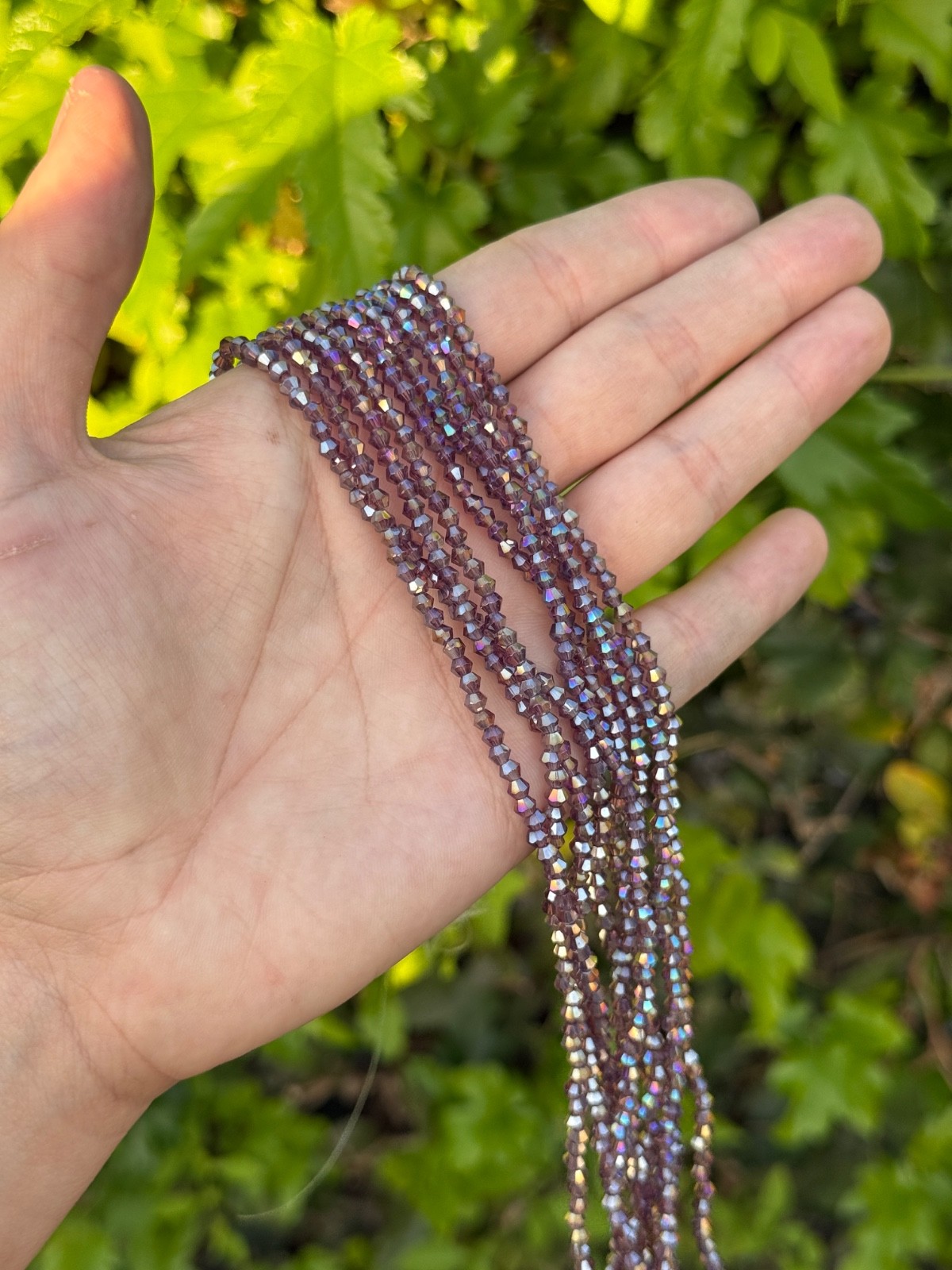 Bulk Lot Colorful 20 Strands AB faceted bicone glass beads 2 of each color