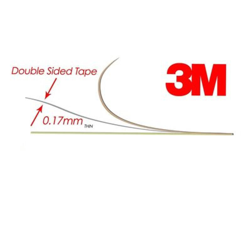 Pack 3 Sheets 8.5″x11″ Clear Super Sticky Double Sided Adhesive 3M 300LSE 9495LE