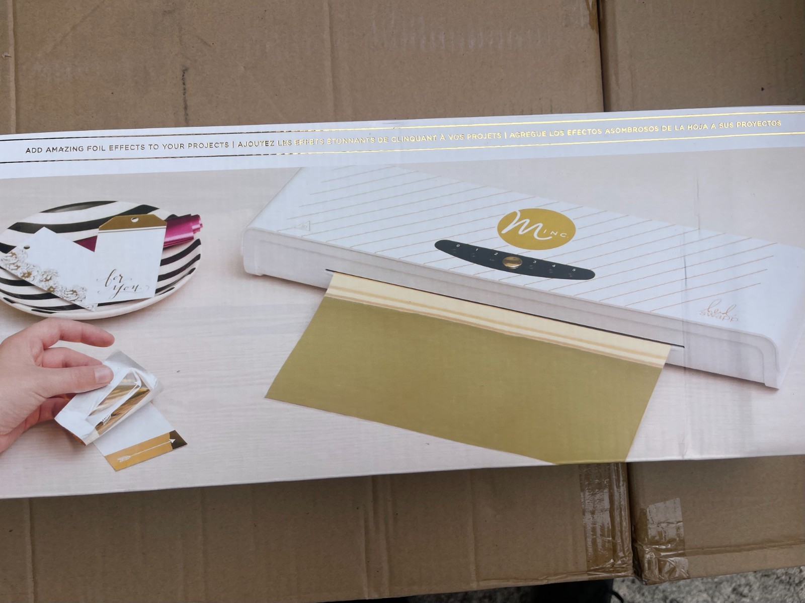 Heidi Swapp MF01200 Minc Foil Transfer Machine 220V European Plug