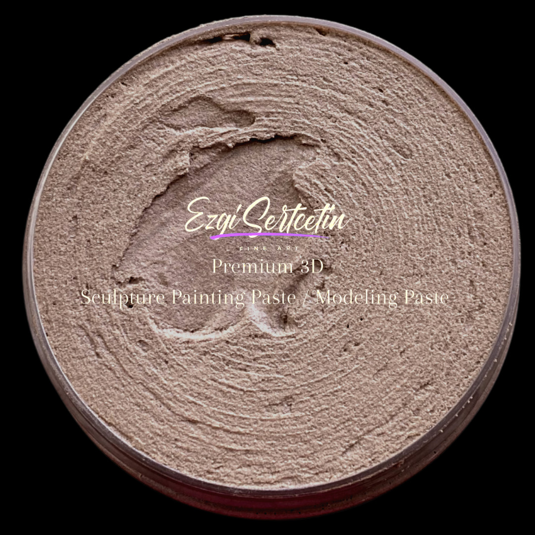 3D Sculpture Painting Paste|Texture Paste|Decorative Plaster|6 oz
