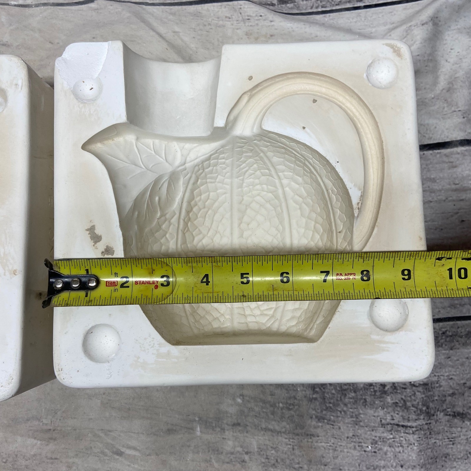 Macky Molds 5025 Melon Teapot Ceramic Slip Casting Mold Vintage