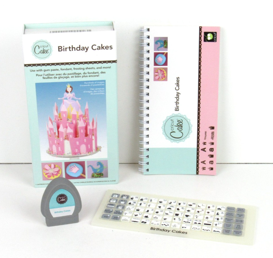 Cricut Birthday Cakes Cartridge Provo Craft Unknown Link Status Used