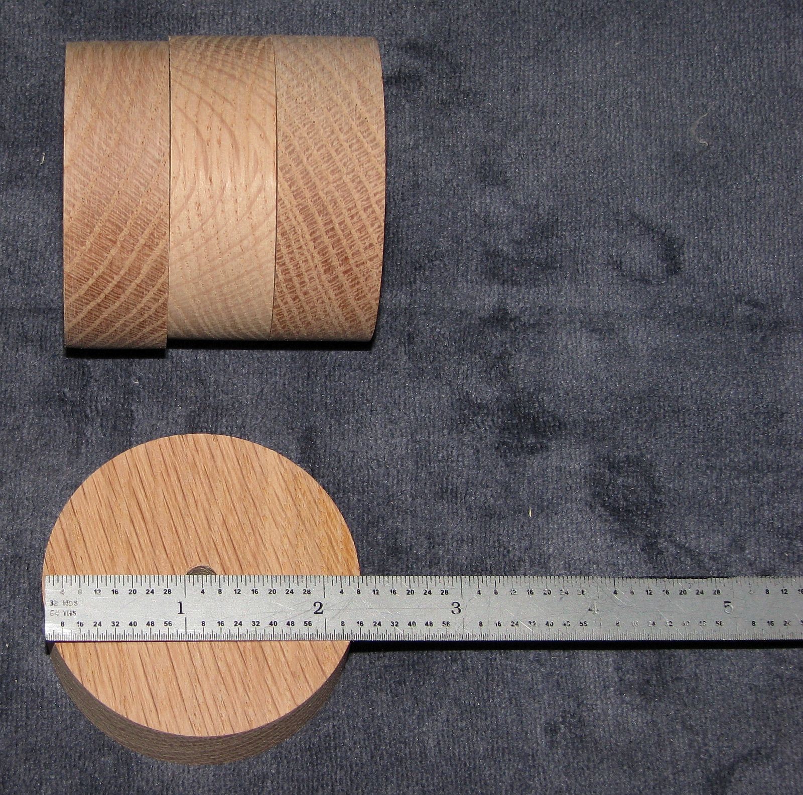 4-8PCS Pine Wood Craft Circles Discs Rounds 3/4″ Thick 2″ TO 5.25″ Medium Sanded