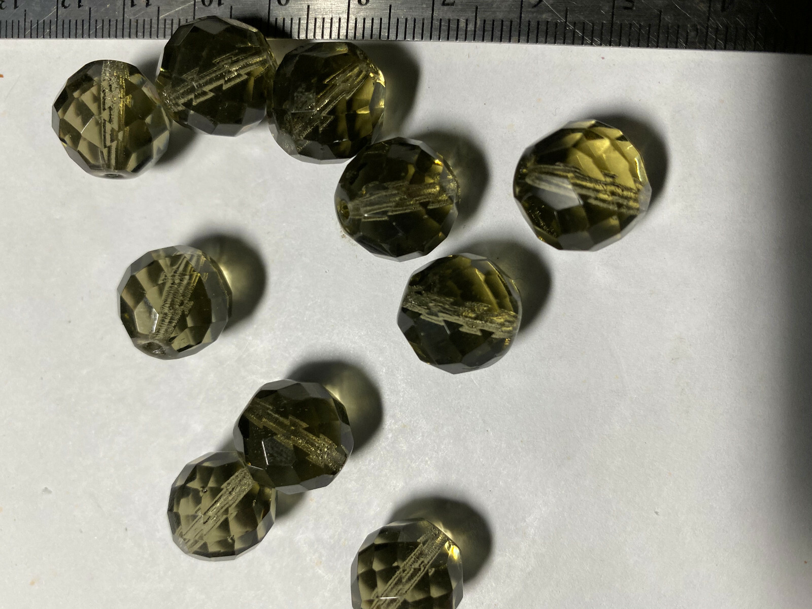 Czech Fire Polished Crystal Beads 14mm 16mm ****UPICK**** 14mm 16mm