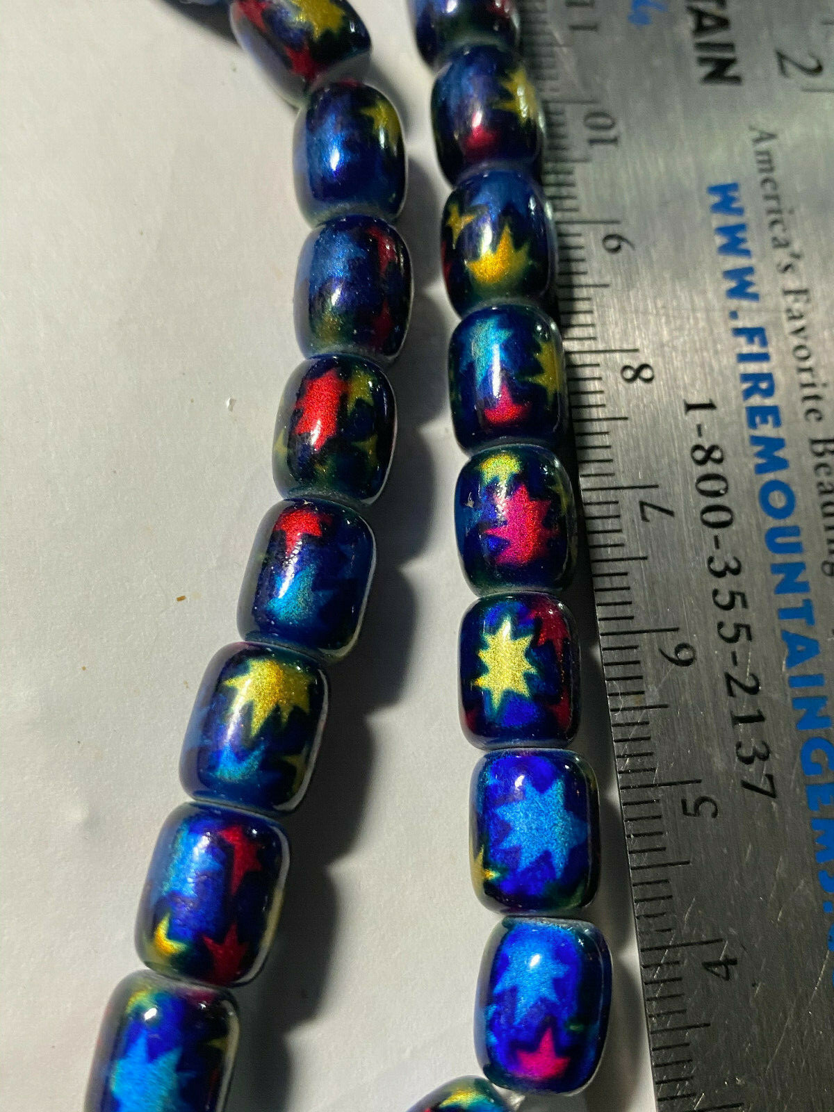 Fiber Optic Cats Eye Beads ***UPICK*** Cubes Tubes Rectangle Cats Eye Beads