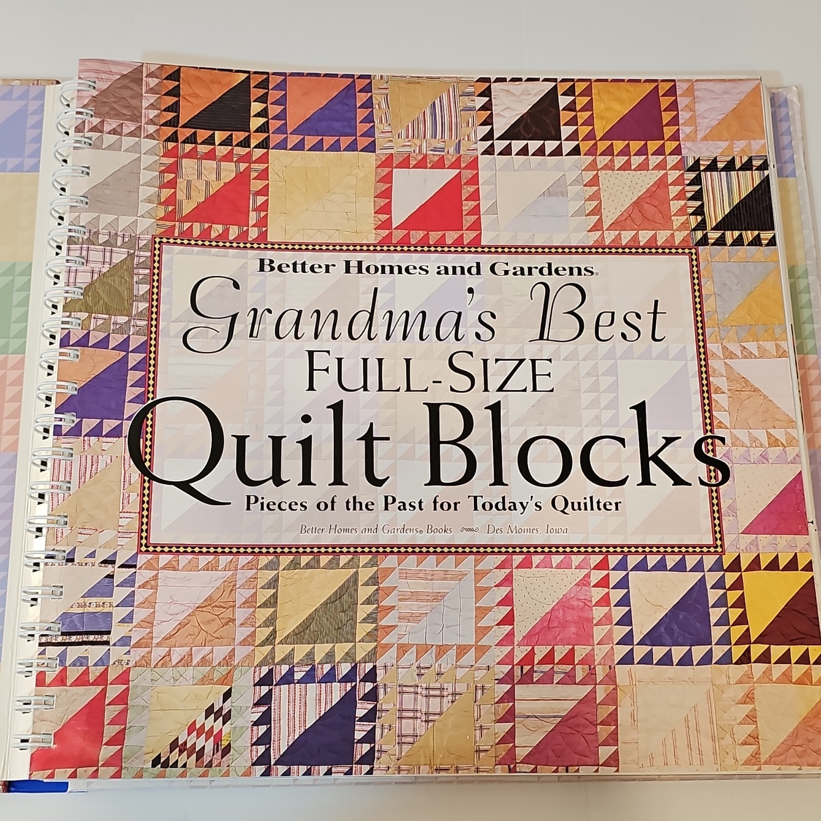 Better Homes and Gardens Grandma’s Best Quilt Blocks Quilting Books, MPN 069622…