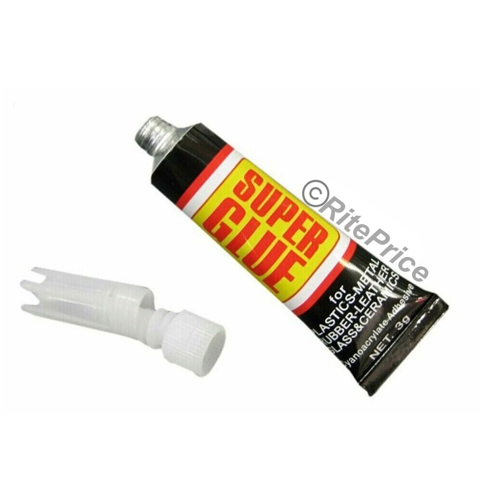 24 Pcs (3 Pack) Super Glue – ‘Cyanoacrylate Adhesive’ 3 Grams All Purpose Repair