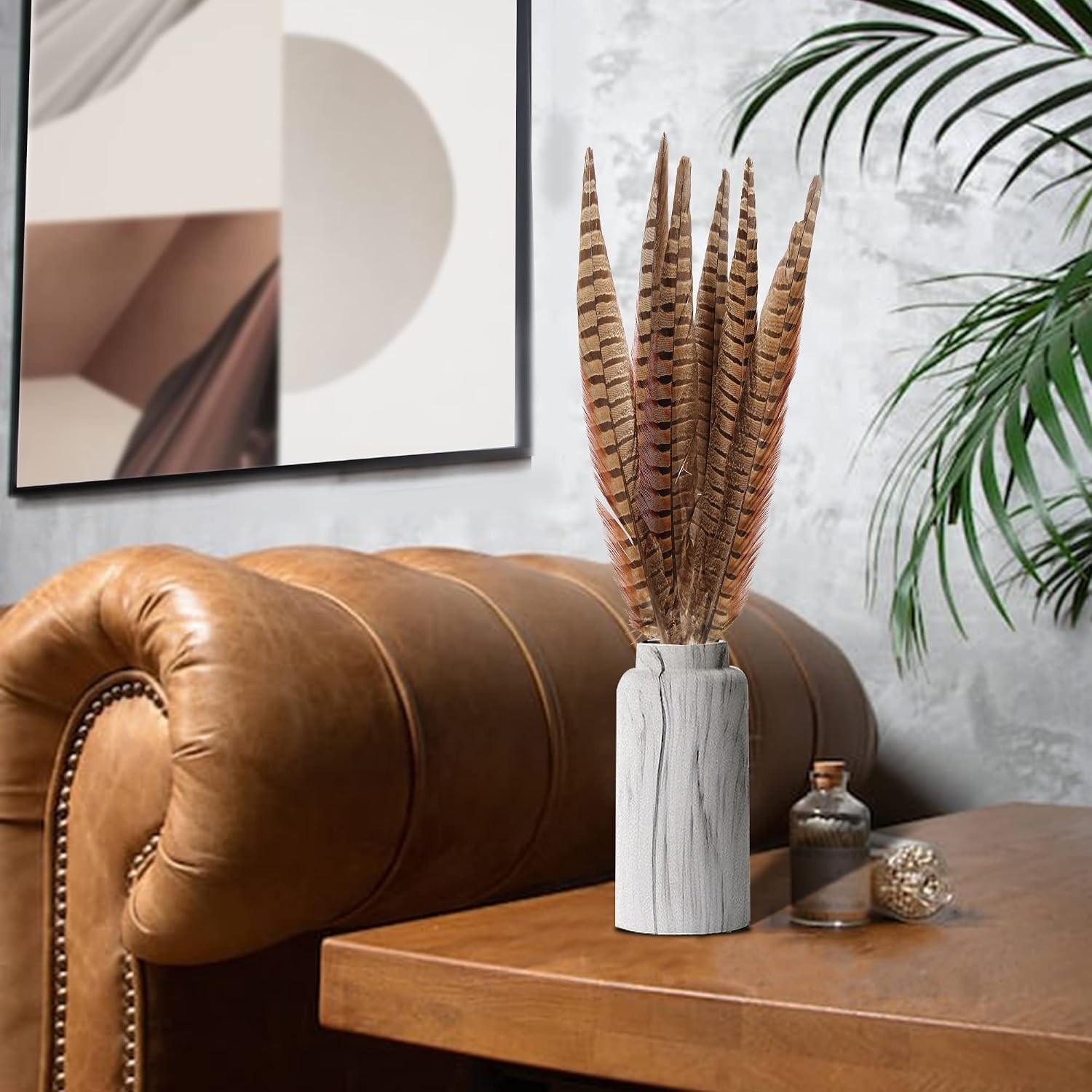 Genuine 14-16″ Male Pheasant Feathers (20pcs) – Cruelty-Free, Sanitize DIY Decor