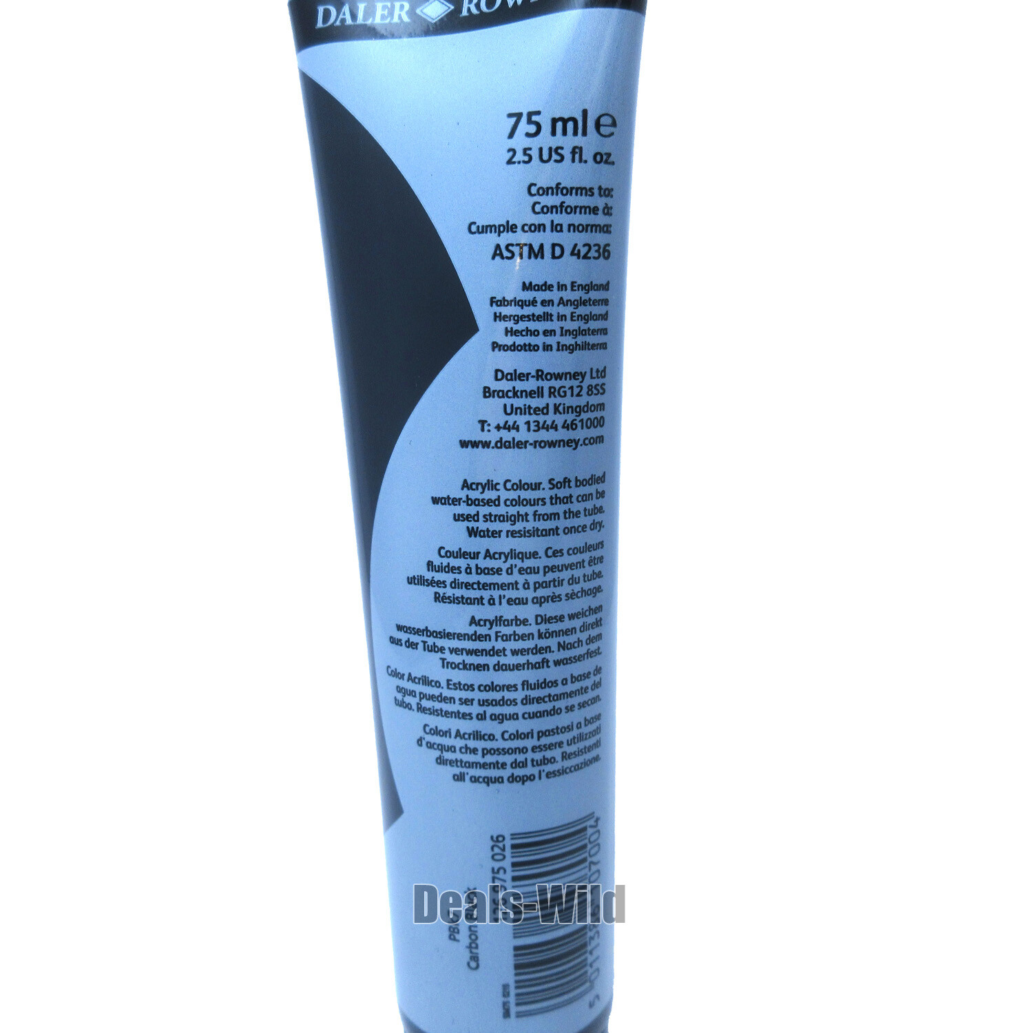 Simply Acrylic Paint Tube Choose Color