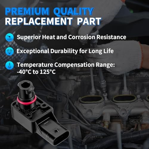 MAP Manifold Absolute Pressure Sensor Fit for Dodge Grand Caravan Charger